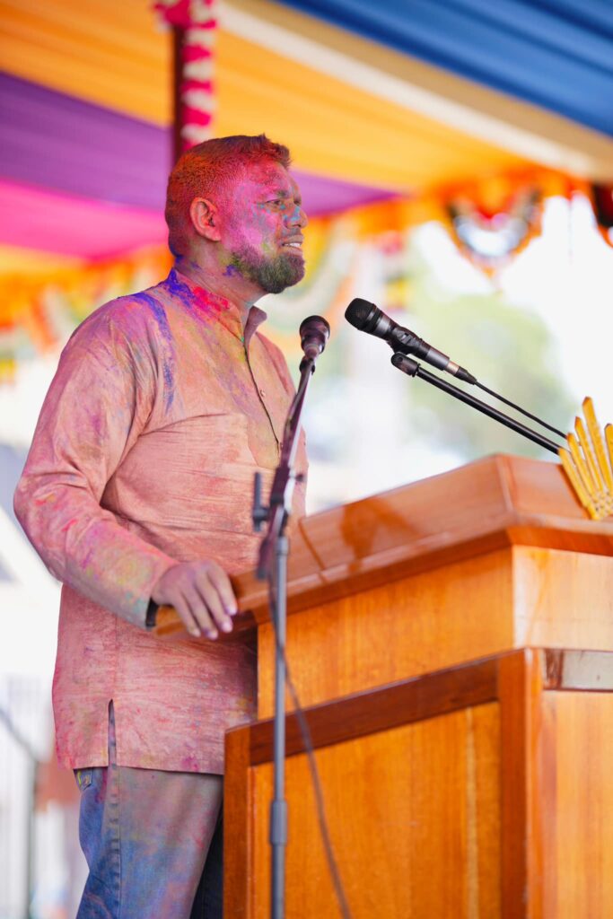 President calls for Unity and Love at New Amsterdam Phagwah Celebration ...