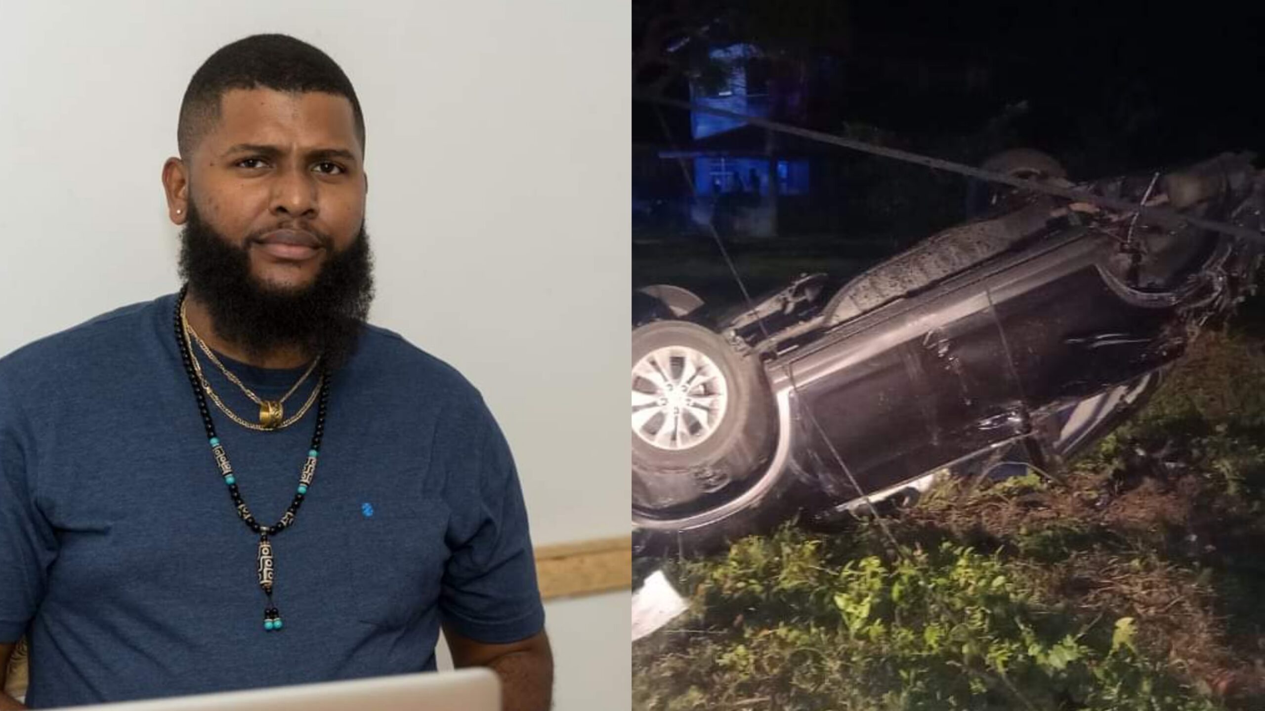 Mahaicony Fatal Accident: Dead DJ was not driver of car that crashed